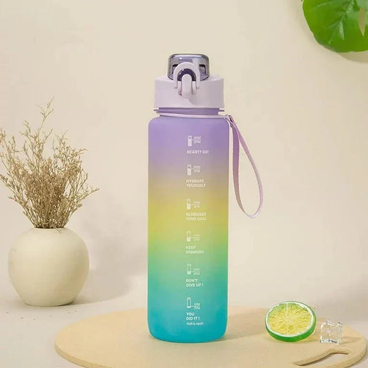 HydrateHarmony™️ Motivational Water Bottle